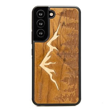 bewood Drvena futrola za Samsung Galaxy S22 MOUNTAINS IMBUIA