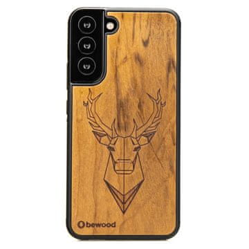 bewood Drvena maskica za Samsung Galaxy S22 Plus IMBUIA DEER