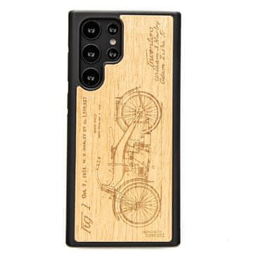 bewood Drvena futrola za Samsung Galaxy S22 Ultra HARLEY PATENT ANIEGRE