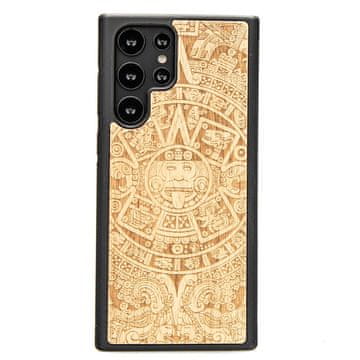 bewood Drvena futrola za Samsung Galaxy S22 Ultra AZTEC KALENDAR ANIEGRE