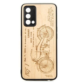 bewood Drveno kućište za Realme GT Master Edition, HARLEY PATENT ANIEGRE