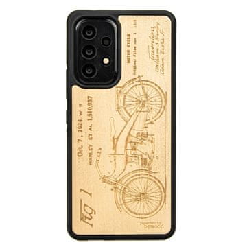 bewood Drvena futrola za Samsung Galaxy A73 5G HARLEY PATENT ANIEGRE