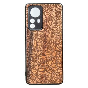 bewood Drvena futrola za Xiaomi 12 Pro s motivom lišća jabuke