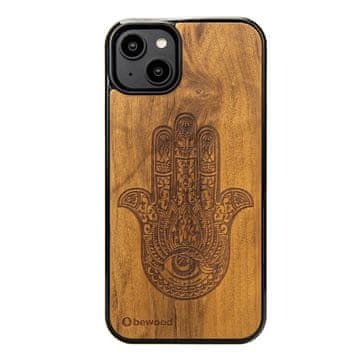 bewood Drvena maska za iPhone 14 Plus HAMSA IMBUIA
