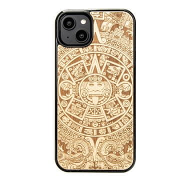bewood drvena maskica za iPhone 14 Plus AZTEC KALENDAR ANIEGRE