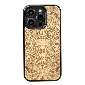 bewood drvena maskica za iPhone 14 Pro AZTEC KALENDAR ANIEGRE