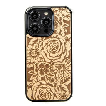 bewood Drvena maskica za iPhone 14 Pro ROSES ANIEGRE