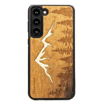 bewood Drvena maskica za Samsung Galaxy S23 Plus IMBUIA MOUNTAINS