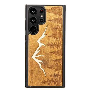 bewood Drvena maskica za Samsung Galaxy S23 Ultra MOUNTAINS IMBUIA