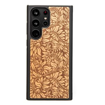 bewood drvena maskica za Samsung Galaxy S23 Ultra s motivom jabukovog lišća