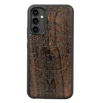 bewood Drvena maskica za Samsung Galaxy A34 5G s astečkim kalendarom i Zirkotom