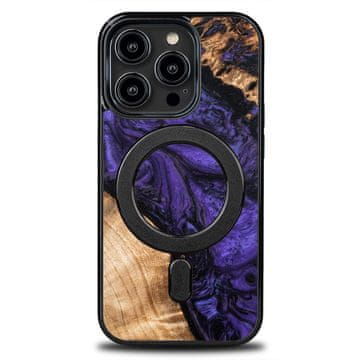 bewood Unique maskica za iPhone 15 Pro - ljubičasta s MagSafeom