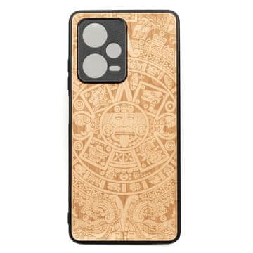 bewood Redmi Note 12 Pro Plus 5G drvena futrola s AZTEC KALENDAROM SVIJETLO