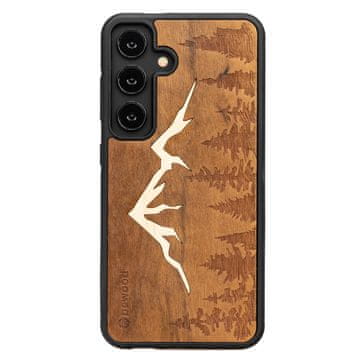 bewood Drvena maskica za Samsung Galaxy A55 5G MOUNTAINS IMBUIA