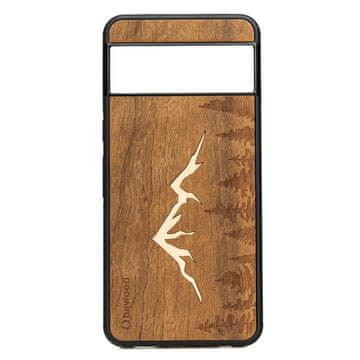 bewood Drvena futrola za Google Pixel 8 MOUNTAINS IMBUIA