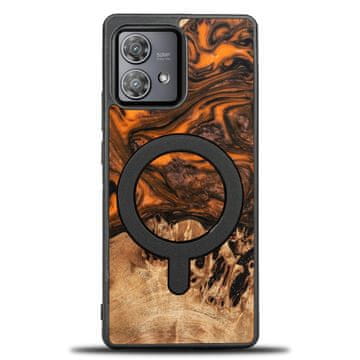 bewood Unique maskica za Motorola Edge 40 Neo - narančasta s MagSafeom