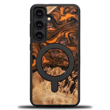 bewood Unique maskica za Samsung Galaxy S24 - narančasta s MagSafeom