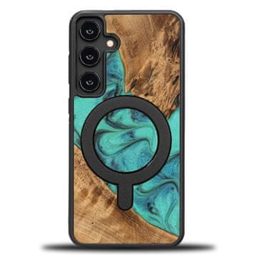 bewood Unique maskica za Samsung Galaxy S24 Plus - tirkizna s MagSafeom