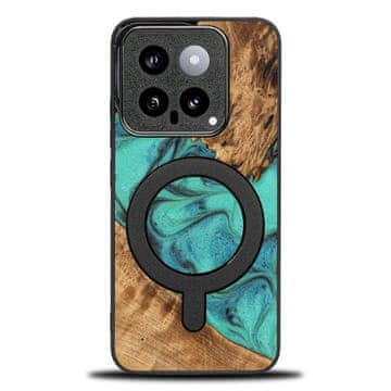 bewood jedinstvena maskica za Xiaomi 14 - tirkizna s MagSafeom