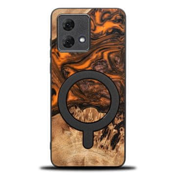 bewood Unique maskica za Motorola G84 5G - narančasta s MagSafeom