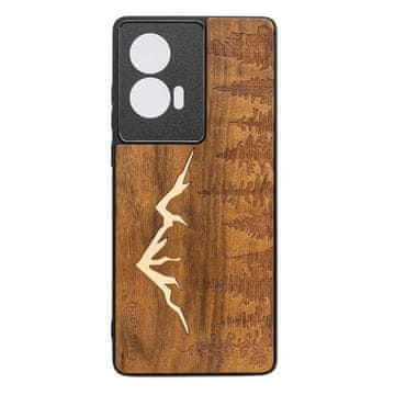 bewood Drvena futrola za Motorola Edge 50 Fusion MOUNTAINS IMBUIA