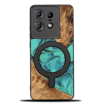 bewood Unique maskica za Motorola Edge 50 Pro - tirkizna s MagSafeom