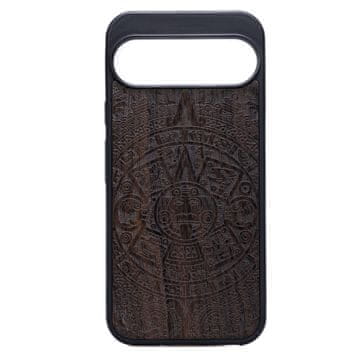 bewood Drvena futrola za Google Pixel 10 / 10 Pro s astečkim kalendarom i zirikotom