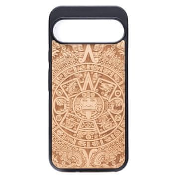 bewood Drvena futrola za Google Pixel 10 / 10 Pro AZTEC KALENDAR ANIEGRE