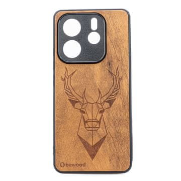 bewood Drvena futrola za Xiaomi Redmi Note 14 5G IMBUIA DEER