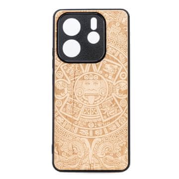 bewood Drvena futrola za Xiaomi Redmi Note 14 5G AZTEC KALENDAR ANIEGRE