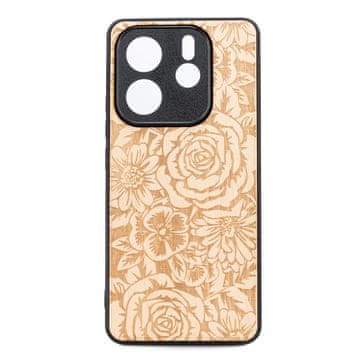 bewood Drvena futrola za Xiaomi Redmi Note 14 5G RUŽE ANIEGRE