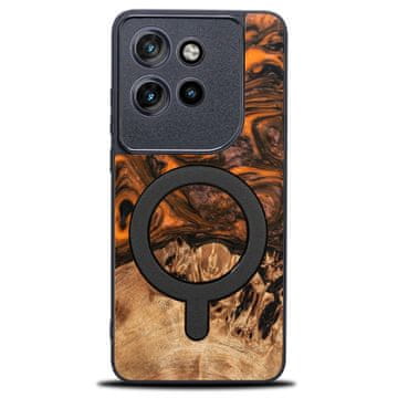 bewood Unique maskica za Motorola Edge 50 Neo - narančasta s MagSafeom