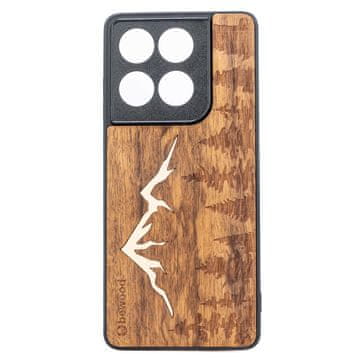 bewood Drvena futrola za Motorola Edge 60 Pro 5G MOUNTAINS IMBUIA
