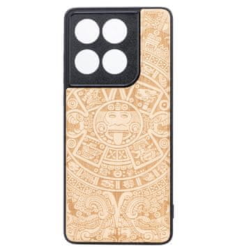 bewood Drvena futrola za Motorola Edge 60 Pro 5G AZTEC KALENDAR ANIEGRE