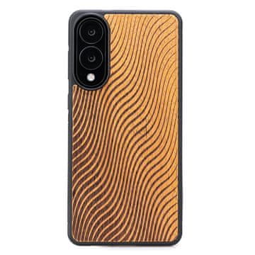 bewood Drvena maskica za Samsung Galaxy S25 Edge WAVES MERBAU