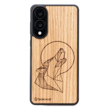bewood drvena maskica za Samsung Galaxy S25 Edge WOLF OAK