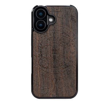 bewood drvena maskica za iPhone 16 s astečkim kalendarom i Zirikotom