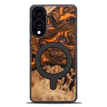 bewood Unique maskica za Samsung Galaxy S25 Edge - narančasta s MagSafeom