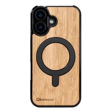 bewood drvena futrola za iPhone 16 OAK s MagSafeom