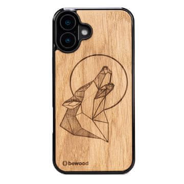 bewood drvena futrola za iPhone 16 Plus WOLF OAK