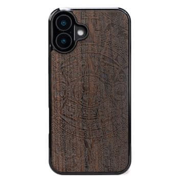bewood drvena maskica za iPhone 16 Plus s astečkim kalendarom i Zirikotom