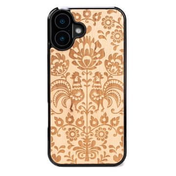 bewood drvena maskica za iPhone 16 Plus POLJSKI FOLK ANIEGRE