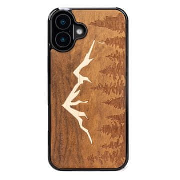 bewood drvena maskica za iPhone 16 Plus MOUNTAINS IMBUIA