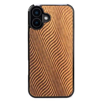 bewood drvena maskica za iPhone 16 Plus WAVES MERBAU