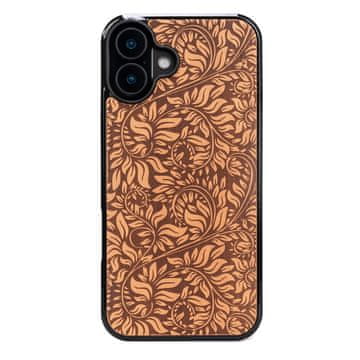 bewood drvena maskica za iPhone 16 Plus s motivom lišća jabuke