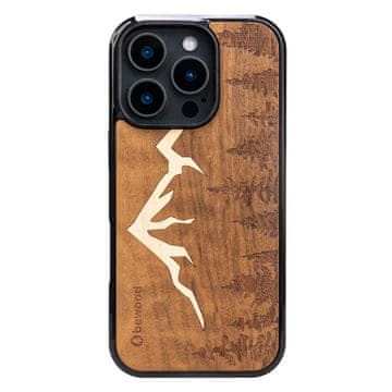 bewood drvena maskica za iPhone 16 Pro MOUNTAINS IMBUIA