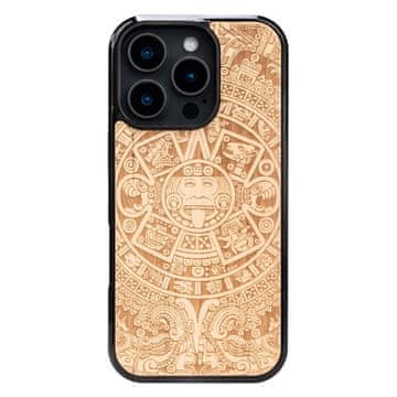 bewood drvena maskica za iPhone 16 Pro AZTEC KALENDAR ANIEGRE