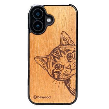 bewood drvena maskica za iPhone 17 MAČKA MERBAU