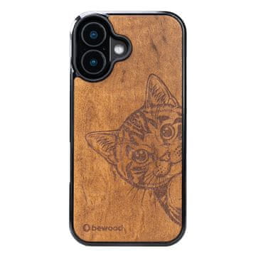 bewood drvena maskica za iPhone 17 MAČKA LOVER IMBUIA