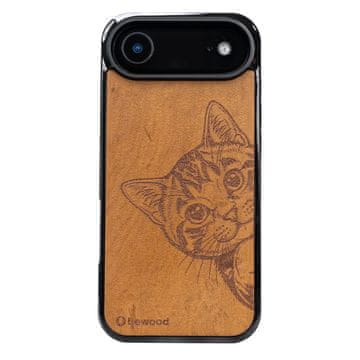 bewood drvena maskica za iPhone 17 Air CAT LOVER IMBUIA